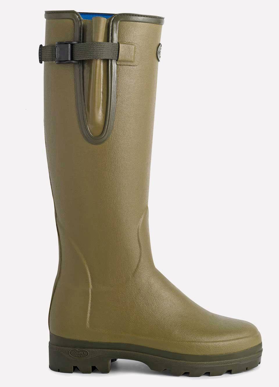 Le Chameau Ladies Vierzonord Wellingtons - Vert Vierzon