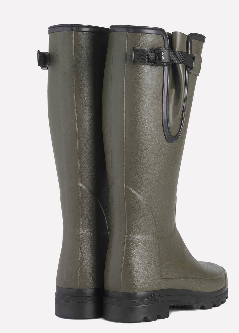 Le Chameau Mens Vierzonord Wellingtons - Vert Chameau