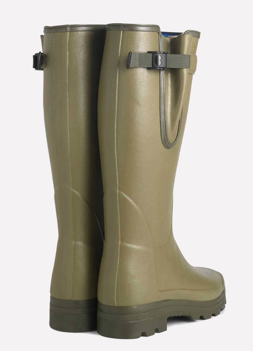Le Chameau Mens Vierzonord Wellingtons - Vert Vierzon