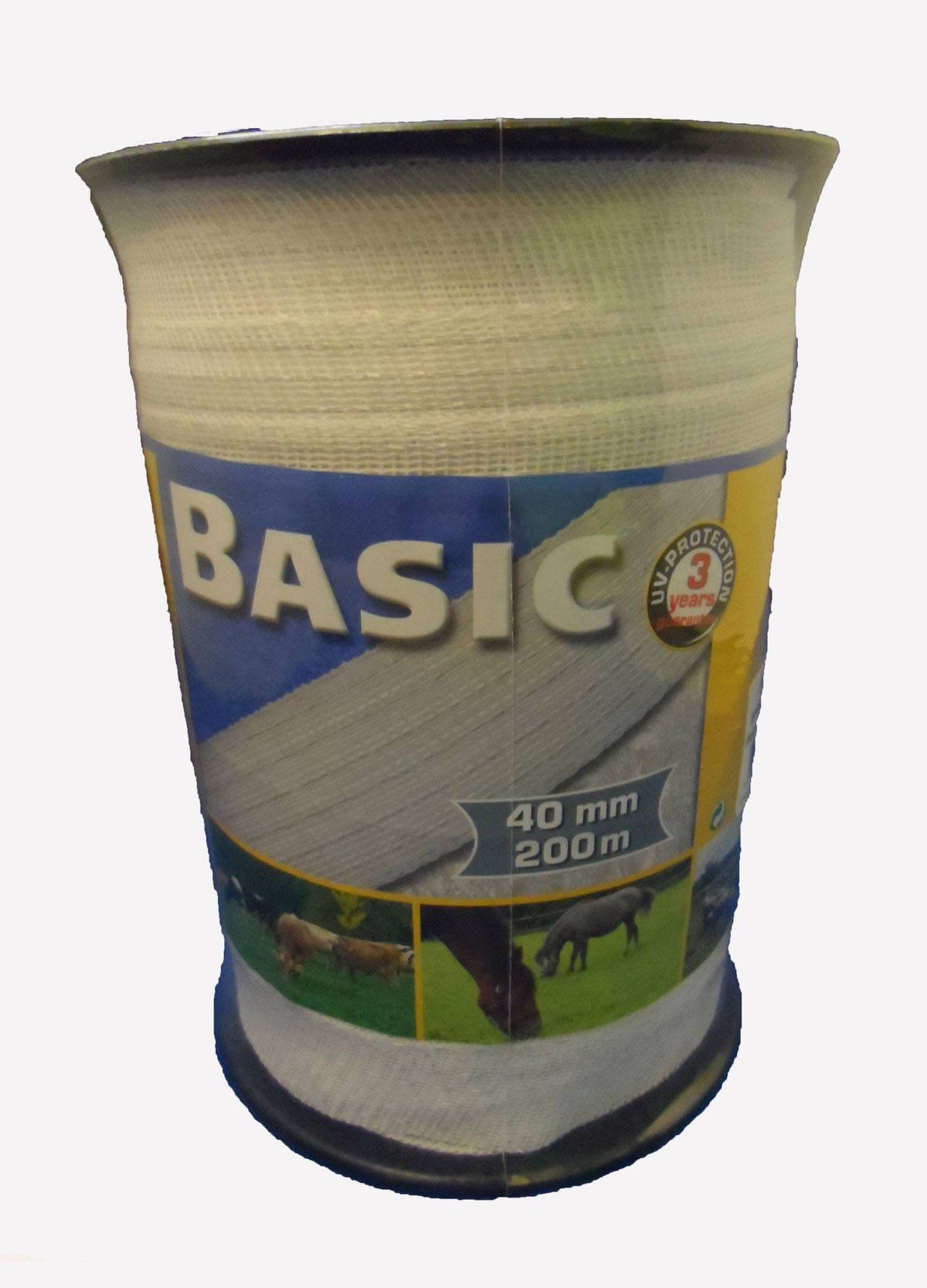 Wolseley 200m Basic Polytape - 40mm
