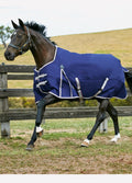 Weatherbeeta Comfitec Essential Std Lite Turnout - Nvy/Svr/Red