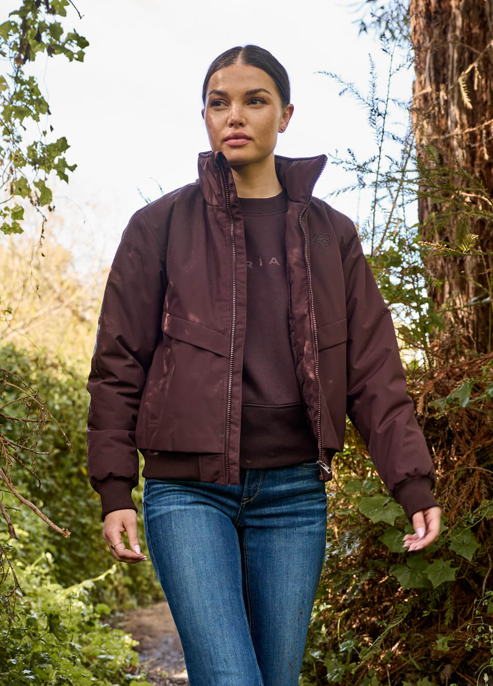 Ariat Stable 2.0 Insulated Jacket - Chocolate Plum