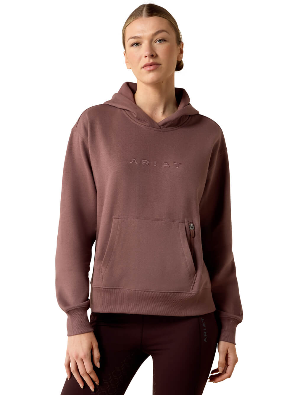 Ariat Martine Hooded Sweatshirt - Peppercorn