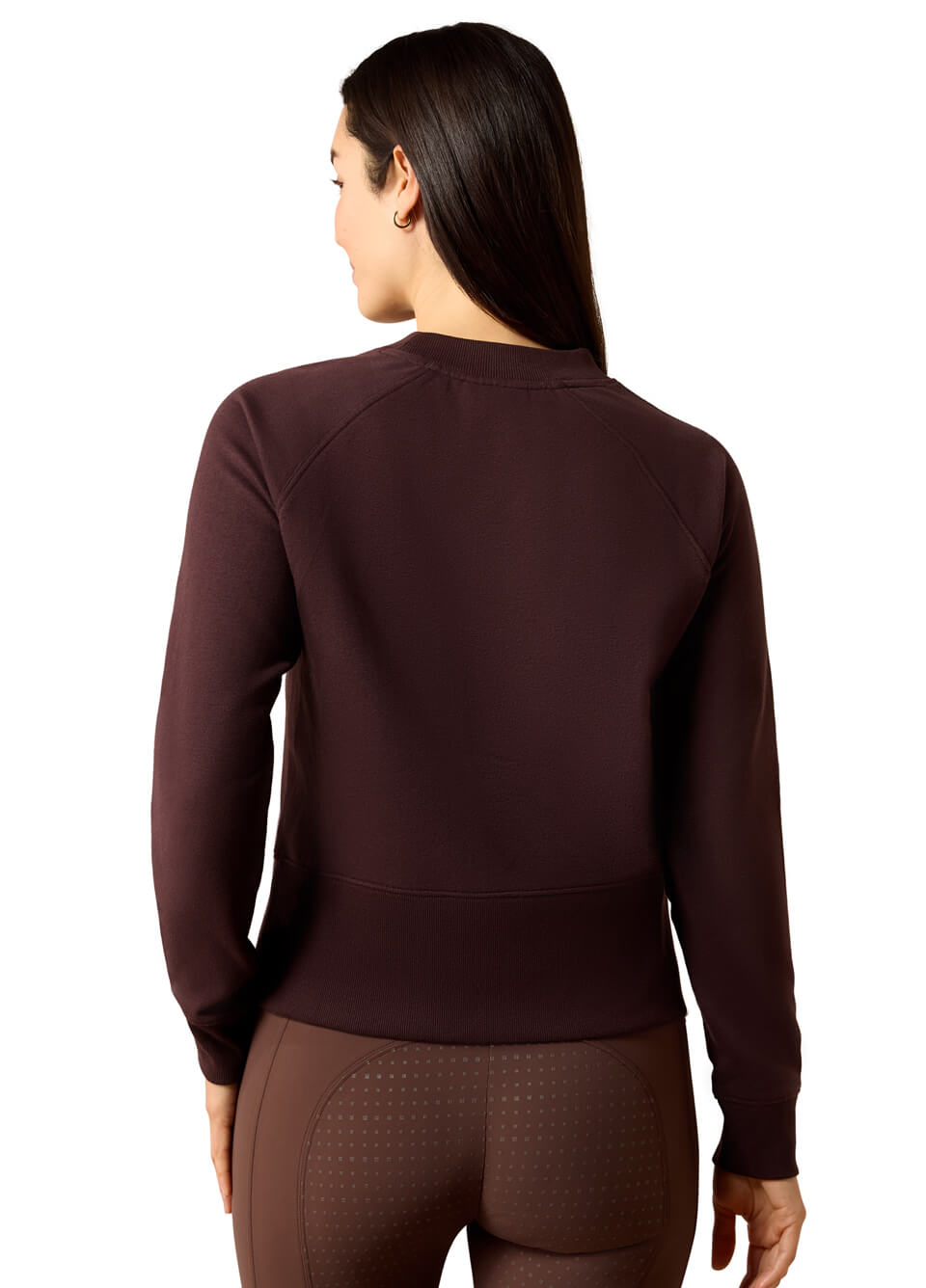 Ariat Martine Sweatshirt - Chocolate Plum