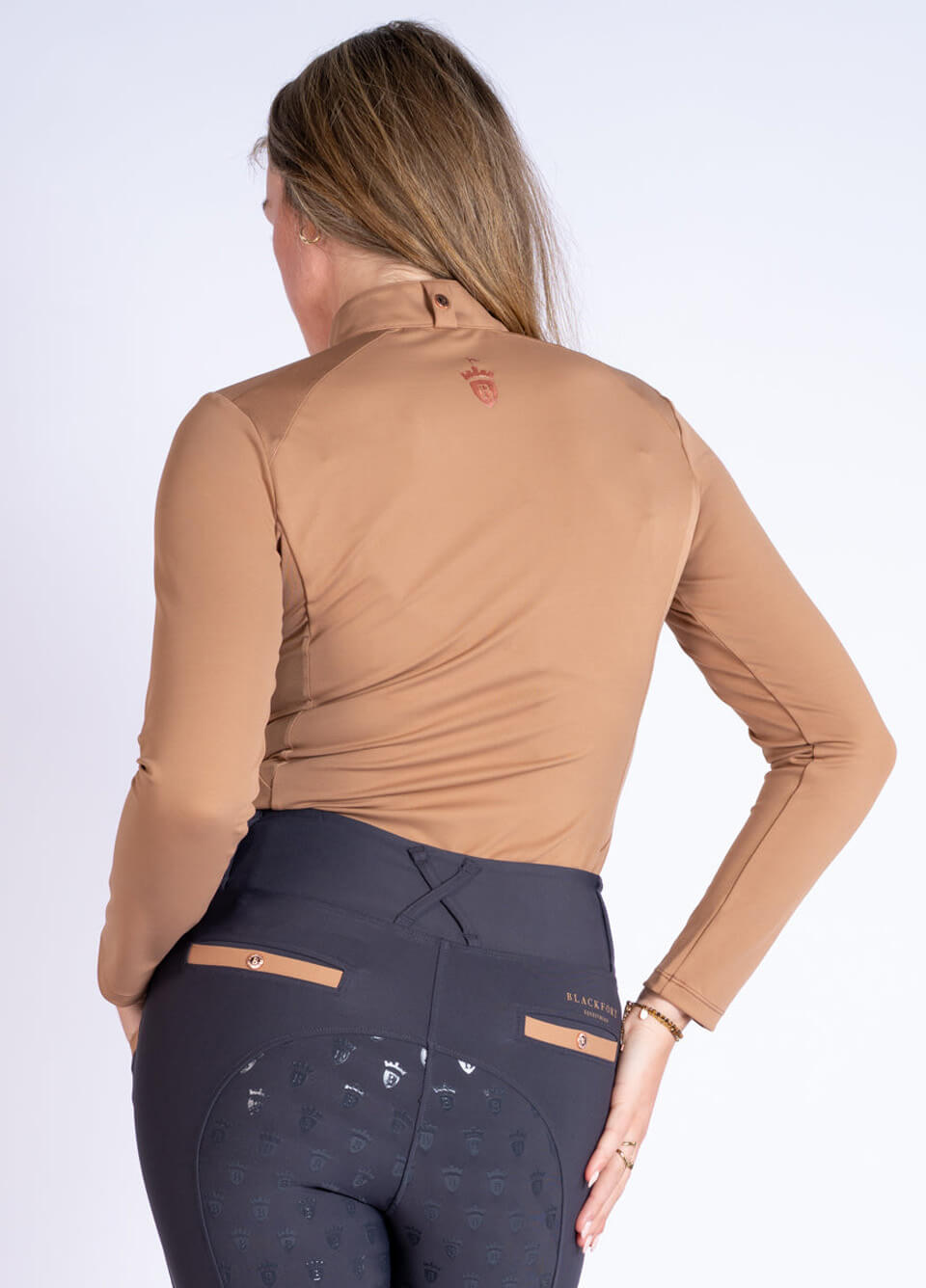 Blackfort Equestrian Cool Mesh Base Layer - Caramel