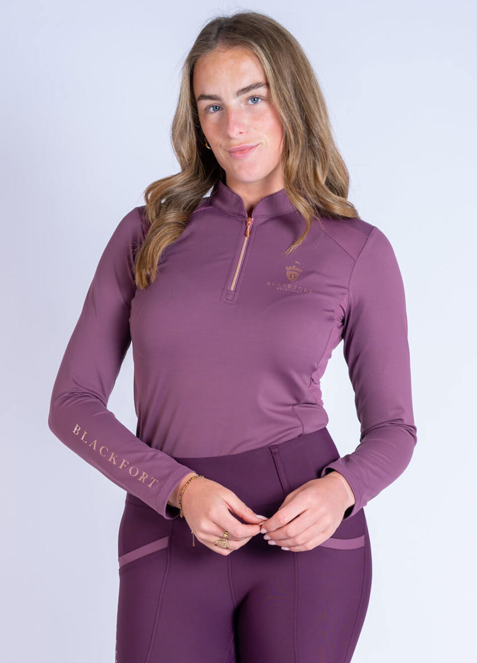 Blackfort Equestrian Cool Mesh Base Layer - Fig