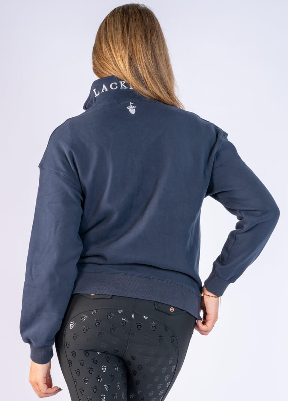 Blackfort Equestrian Ella Quarter Zip - Navy