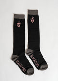 Blackfort Equestrian Socks - Black/Blush