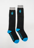 Blackfort Equestrian Socks - Black/Glacier