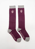 Blackfort Equestrian Socks - Fig/Mulberry