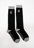 Blackfort Equestrian Socks - Black/Mushroom