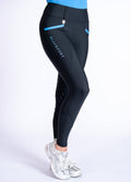Blackfort Equestrian Training Tights 3.0 - Black/Glacier