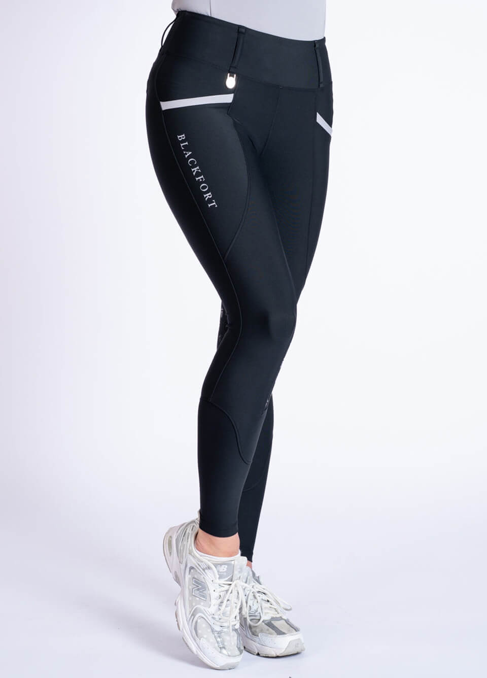 Blackfort Equestrian Training Tights 3.0 - Black/Mushroom