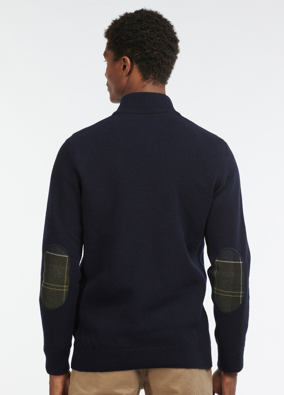 Barbour Men's Holden Half Zip Jumper - Navy