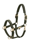 Eskadron Heritage Faux Leather Headcollar - Deep Moss