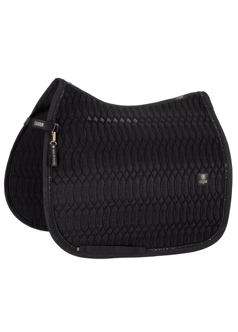 Eskadron Sparkle Crystal DL Saddlecloth - Black