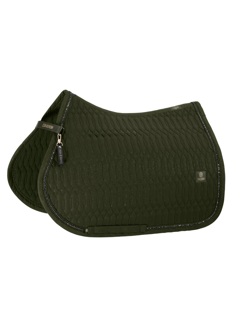 Eskadron Sparkle Crystal VS Saddlecloth - Deep Moss