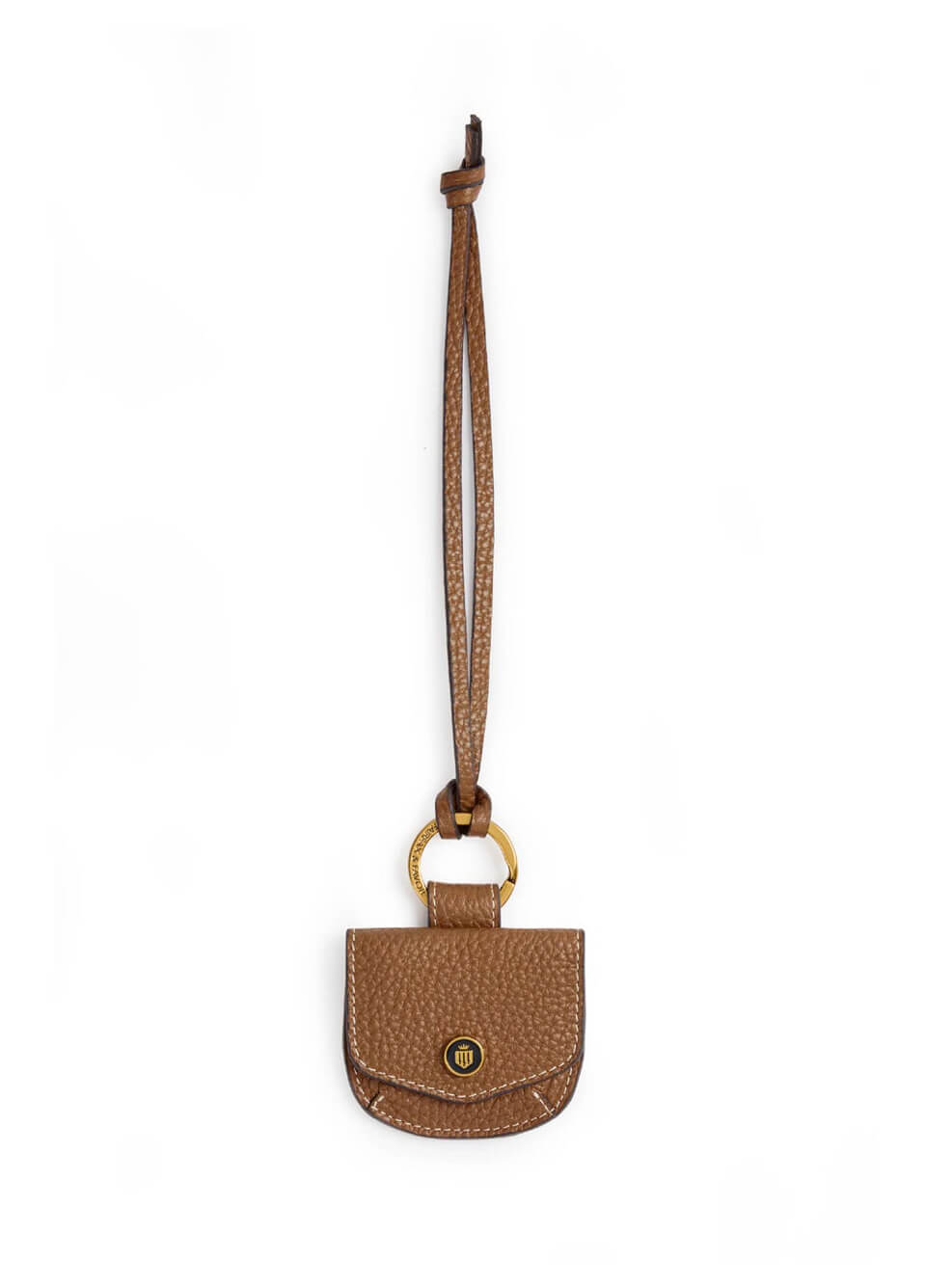 Fairfax & Favor Purse Bag Charm - Tan Leather