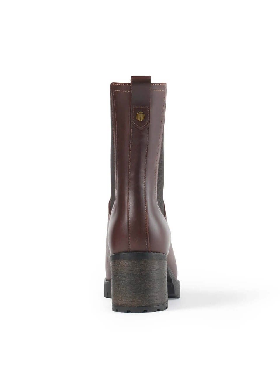 Fairfax & Favor Heeled Boudica - Mahogany Leather