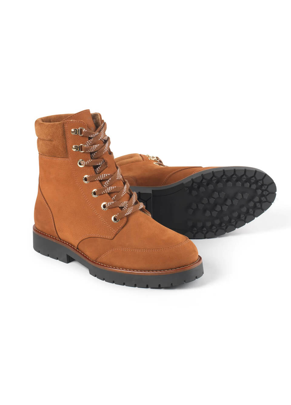 Fairfax & Favor Galway Boot - Cognac Nubuck