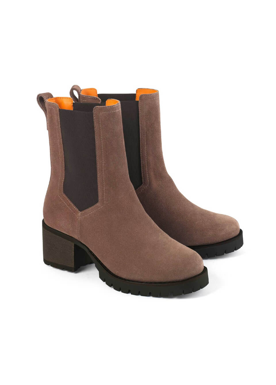 Fairfax & Favor Heeled Boudica Boot - Deep Taupe