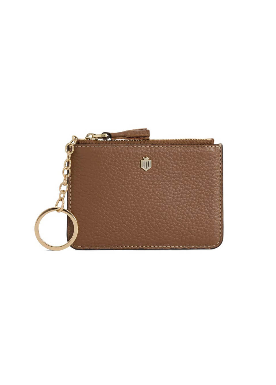 Fairfax & Favor Purse Key Ring - Tan Leather