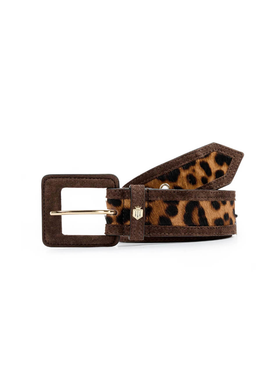 Fairfax & Favor Marseille Belt - Leopard Haircalf