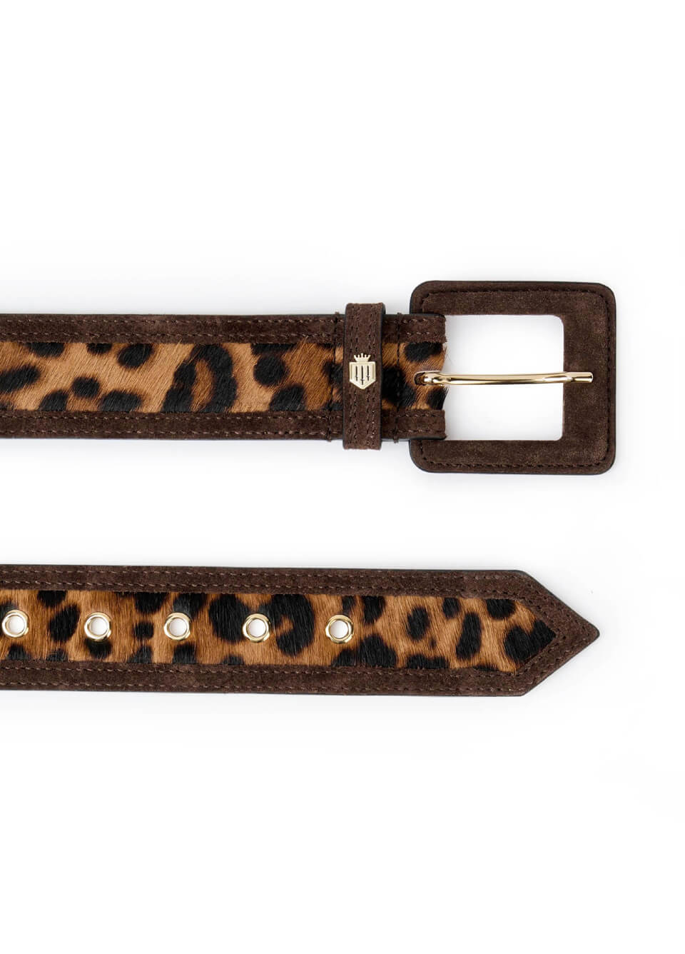 Fairfax & Favor Marseille Belt - Leopard Haircalf