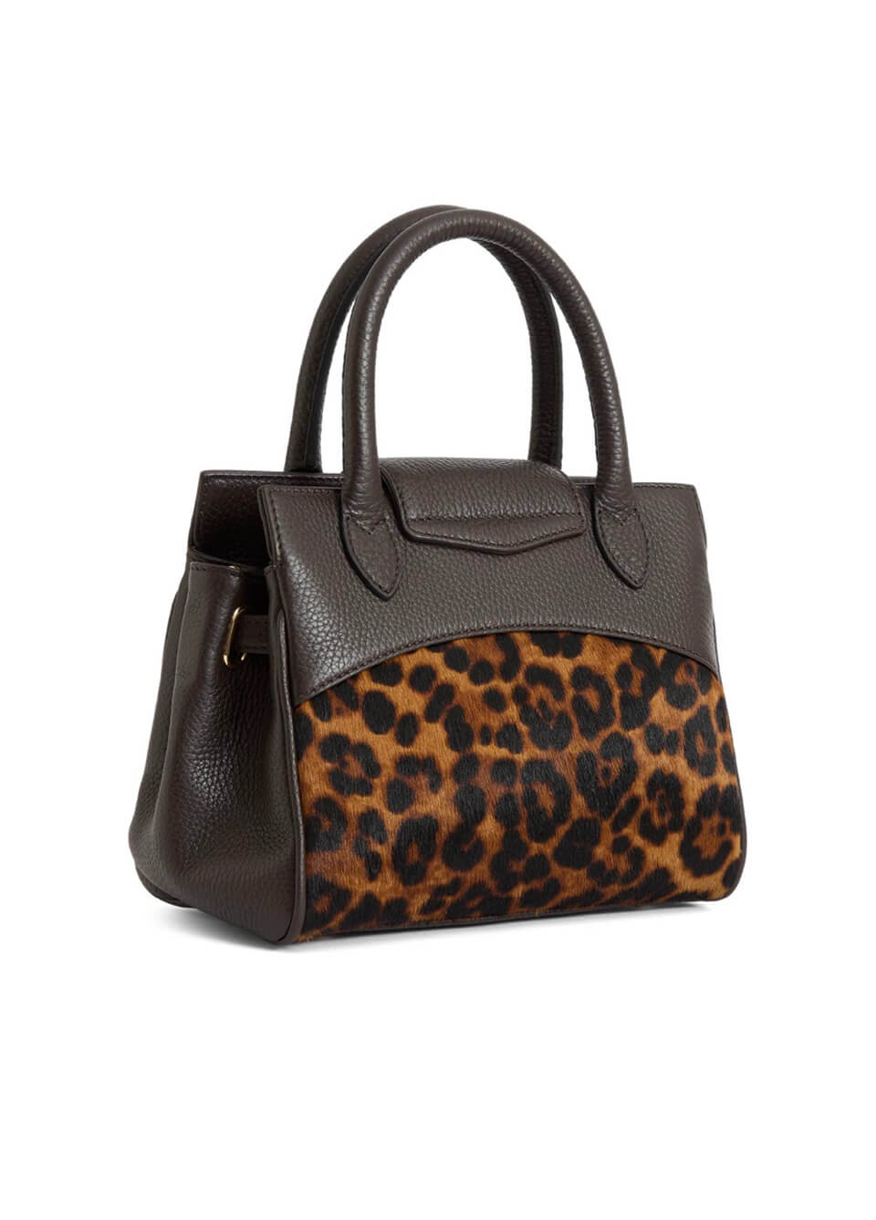 Fairfax & Favor Mini Windsor Handbag - Leopard Haircalf