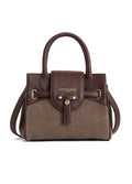 Fairfax & Favor Mini Windsor Handbag Stockist Exclusive - Port/Deep Taupe