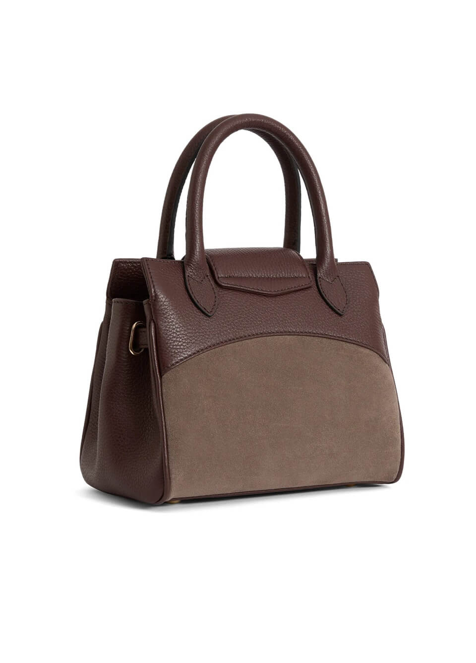 Fairfax & Favor Mini Windsor Handbag Stockist Exclusive - Port/Deep Taupe