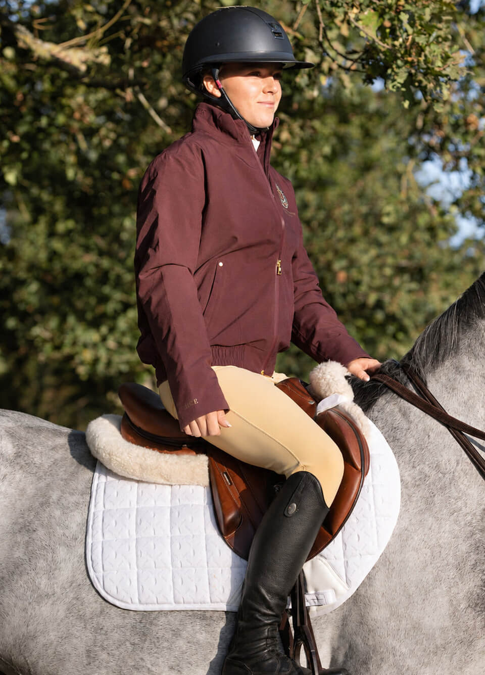 Holland Cooper Chiltern Team Jacket - Mulberry