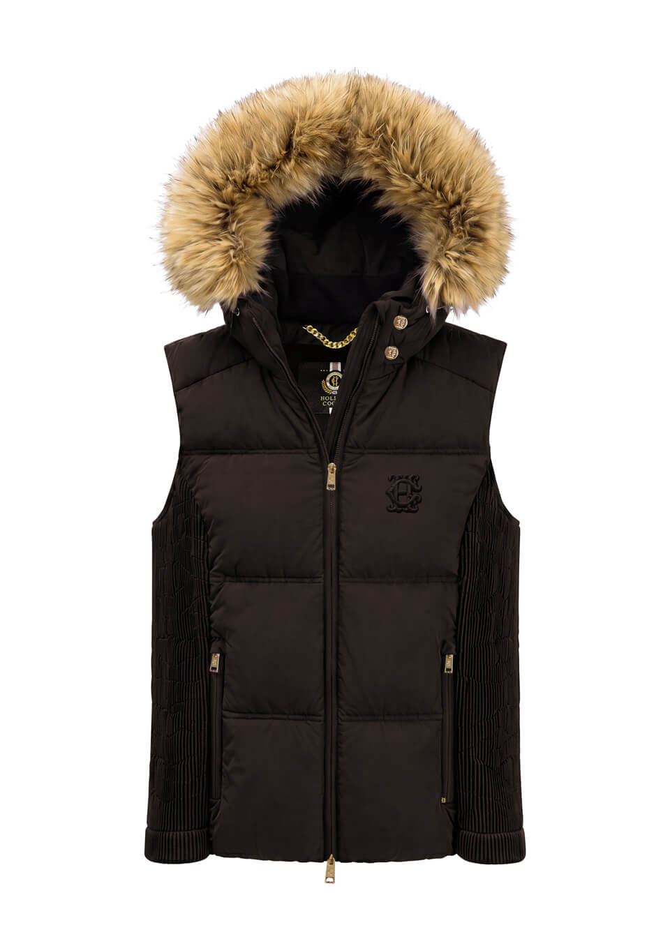 Holland Cooper Cranborne Training Gilet - Chocolate
