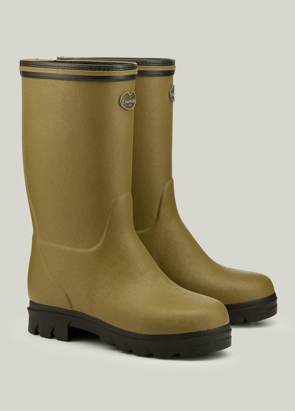 Le Chameau Petite Aventure Neoprene Wellington Boots - Vert Vierzon