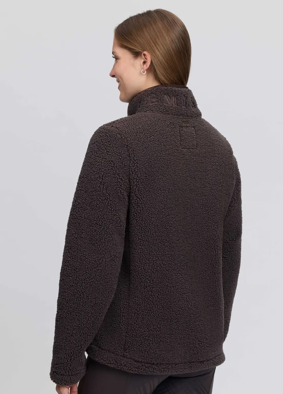 LeMieux Heritage Borg Zip Through Jacket - Cocoa