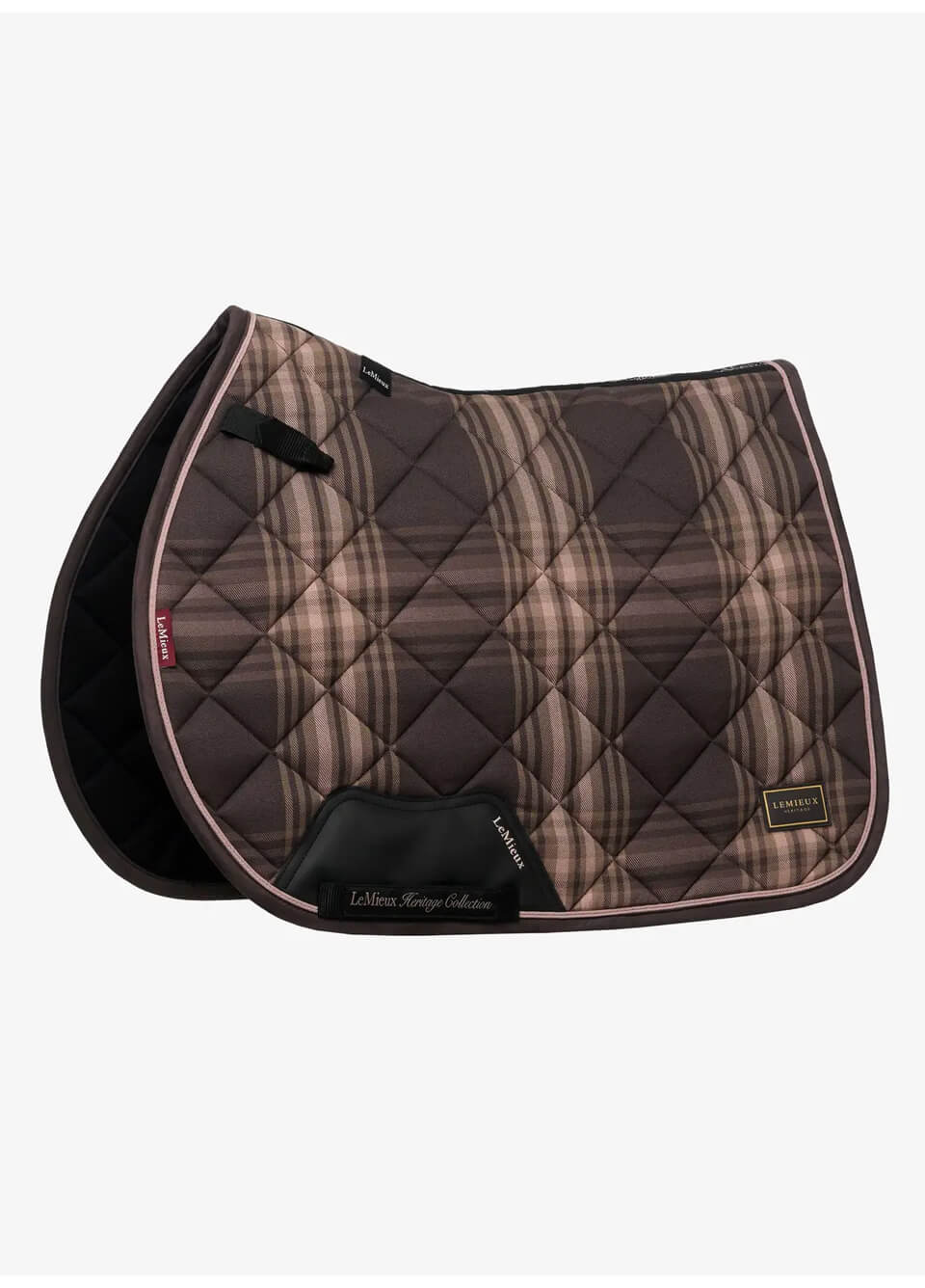 LeMieux Heritage Check Jump Square - Cocoa