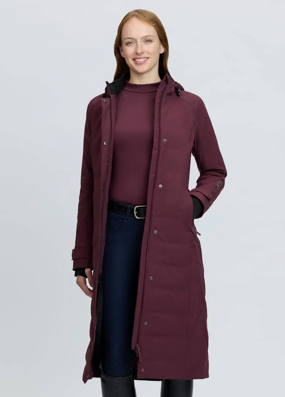 LeMieux Erin Waterproof Padded Coat - Bramble