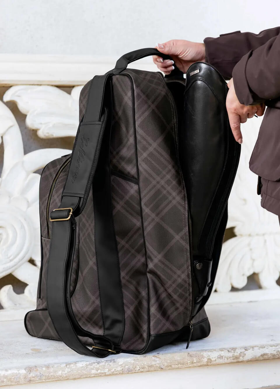 LeMieux Heritage Boot & Hat Bag - Cocoa