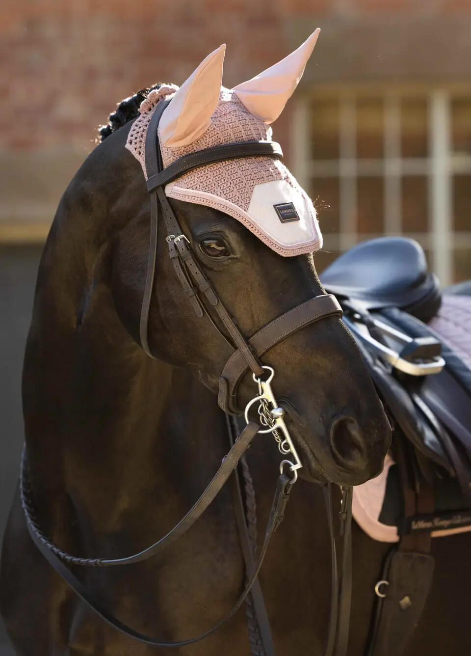 LeMieux Heritage Fly Hood - Wild Rose