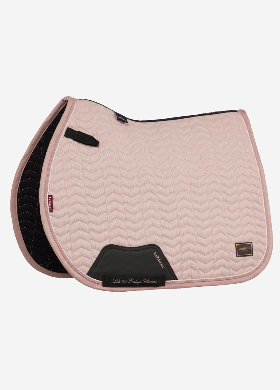 LeMieux Heritage Herringbone Jump Square - Wild Rose
