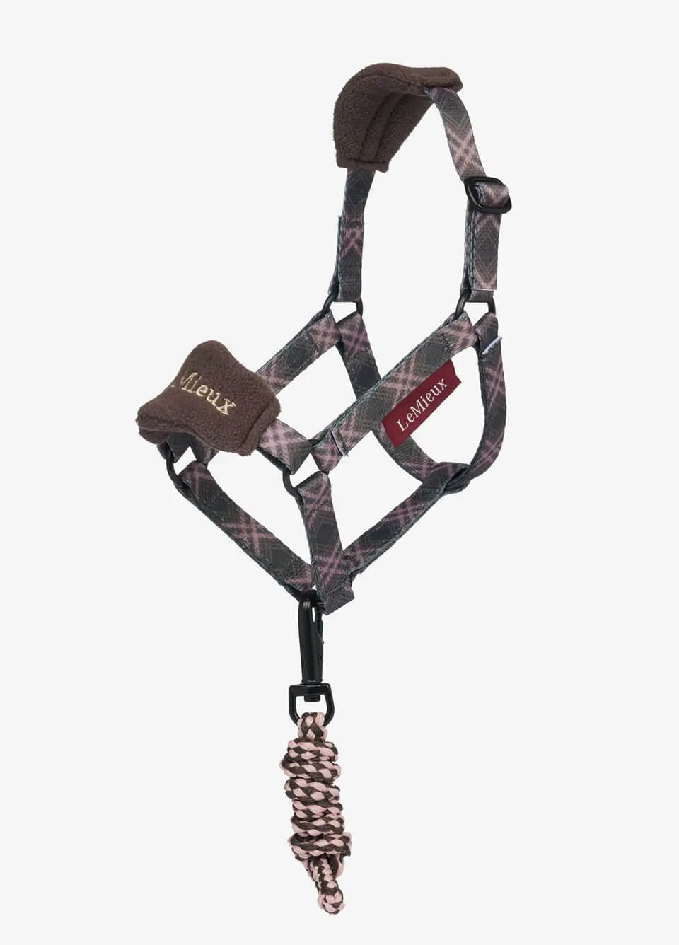 LeMieux Hobby Horse Heritage Vogue Headcollar & Leadrope - Cocoa