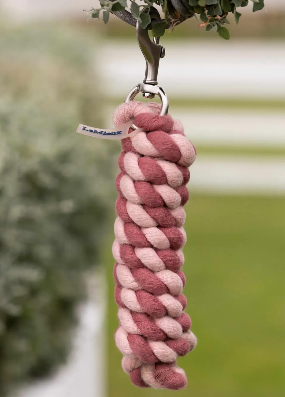LeMieux Polycotton Leadrope - Spiced Earth/Petal