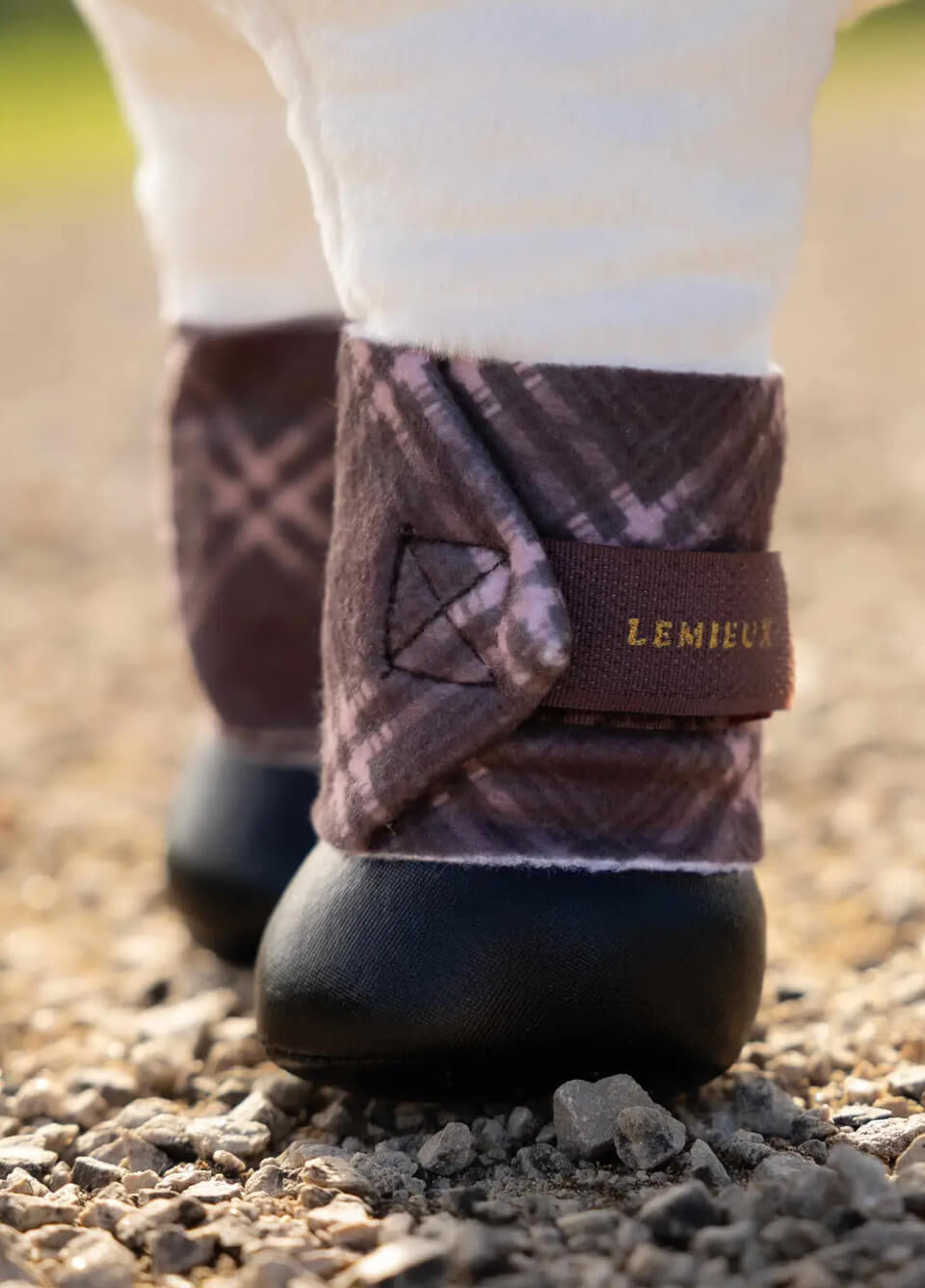 LeMieux Toy Pony Heritage Bandages - Cocoa