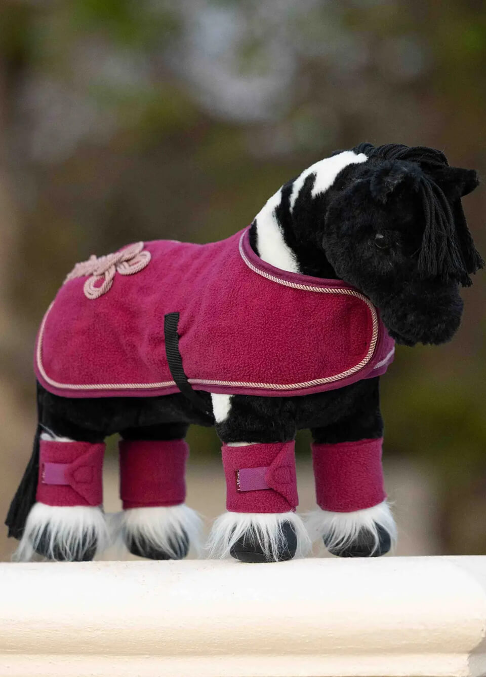 LeMieux Toy Pony Bandages - Blackberry