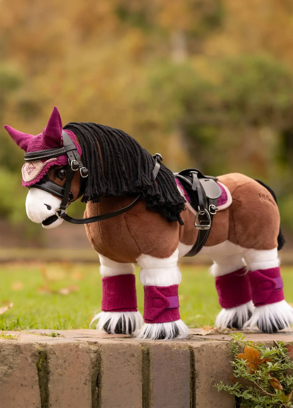 LeMieux Toy Pony Saddle Pad - Blackberry