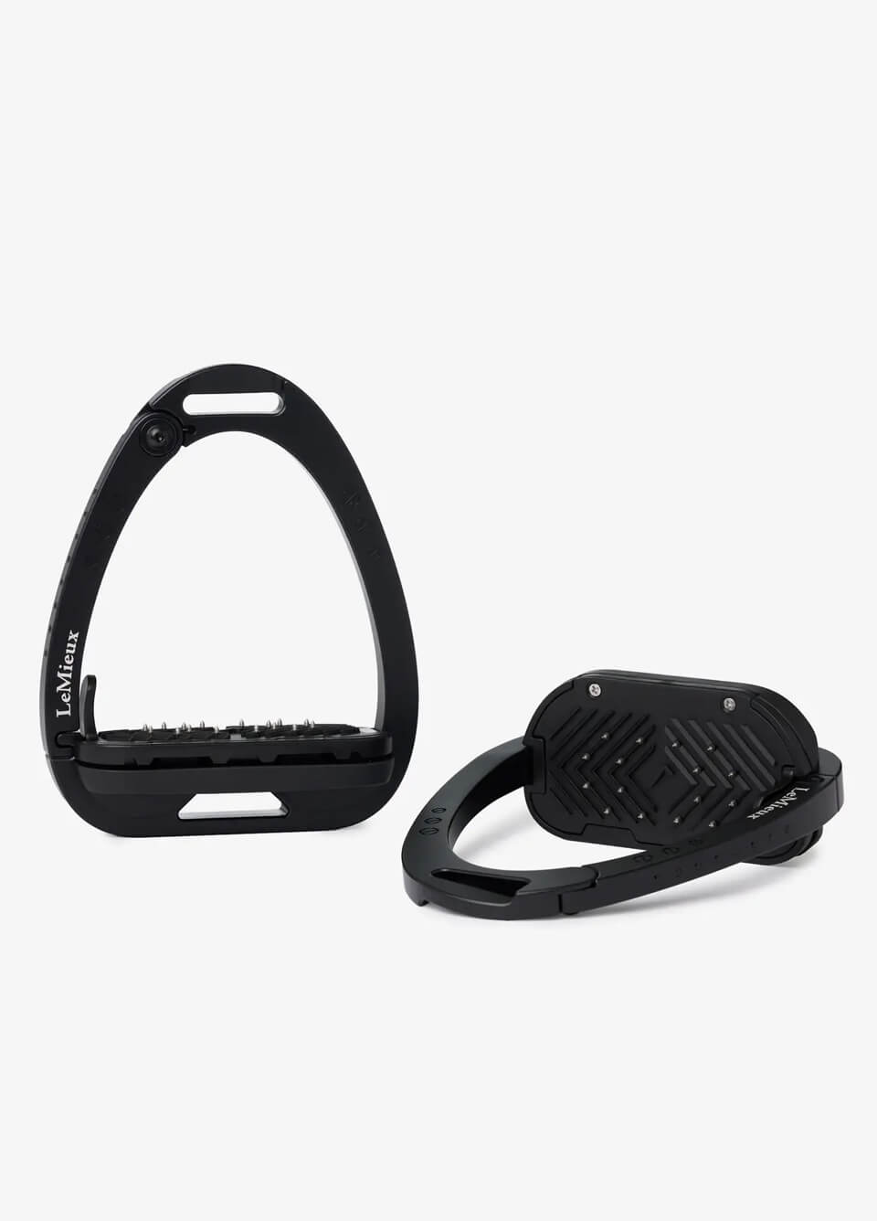 LeMieux Brilliance Vector Balance Stirrups - Black
