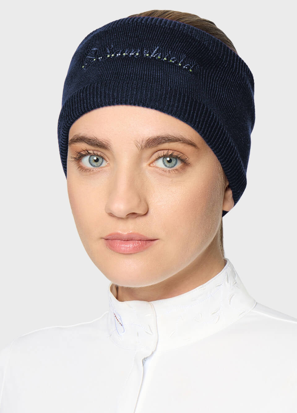 Samshield Amalie Crystal Headband - Navy