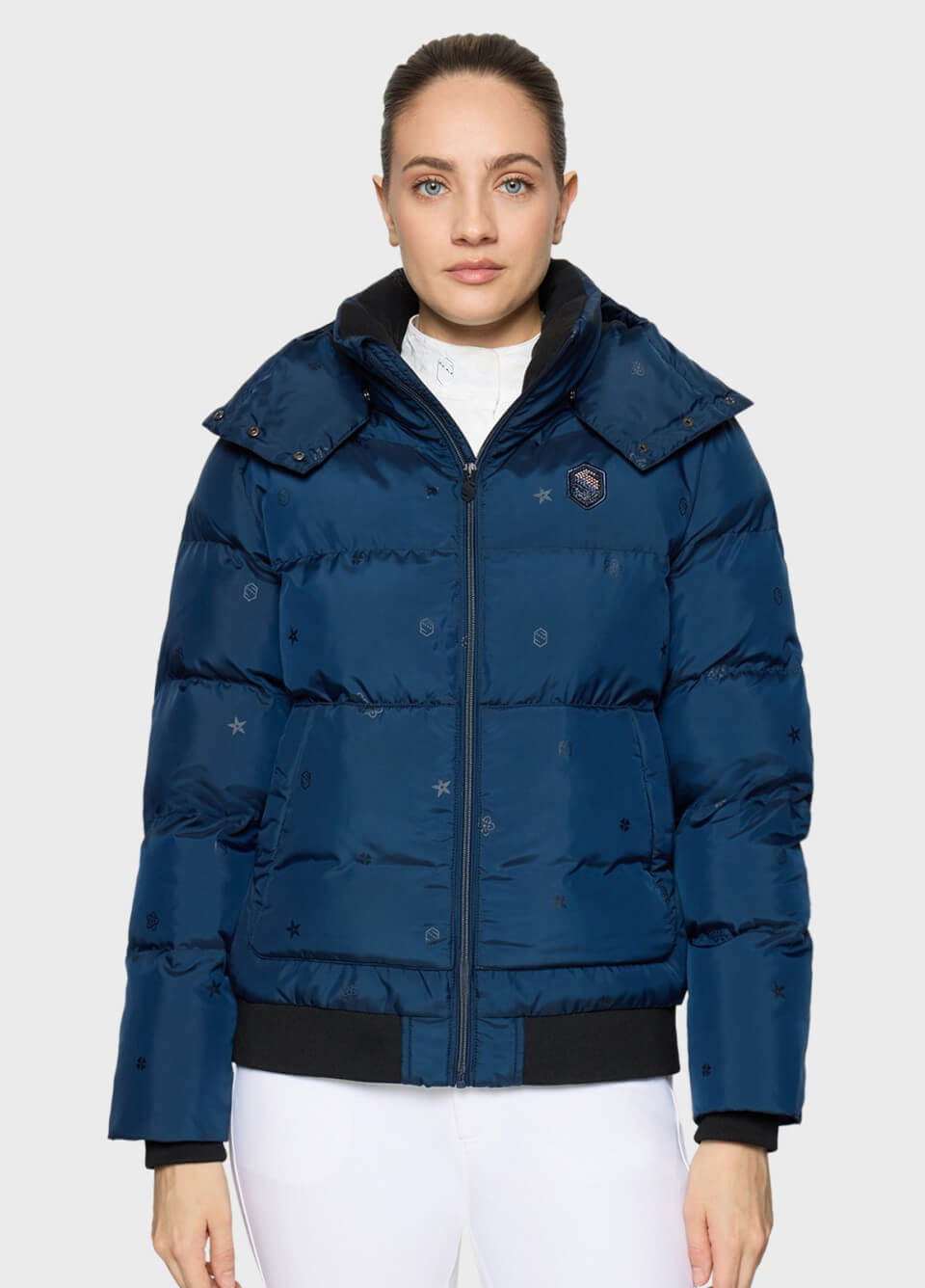 Samshield Billie Emblem Edition Puffer Jacket - Galactic Blue
