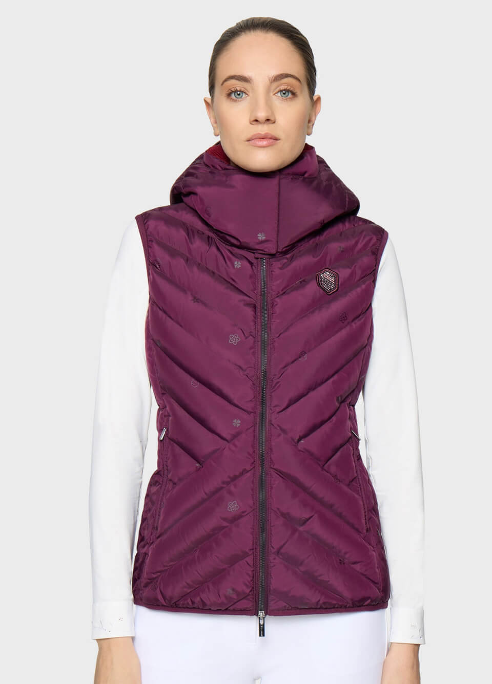Samshield Chamonix Emblem Edition Gilet - Plum