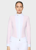 Samshield Lucia Sport L/S Competition Shirt - Cosmic Pink